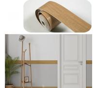 VMDVBNA Frise murale adhesive Autocollants de sol auto-adhésifs en marbre, 5m, 1 pièce, for ligne plinthe salon, taille étanche pour Maison(Yellow)