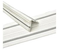 VMDVBNA Frise murale adhesive Autocollants muraux auto-adhésifs, ligne de taille d'angle, jupe, bande décorative imperméable, décorations for la maison pour Maison(Color 3)