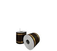 VMDVBNA Frise murale adhesive Autocollants muraux décoratifs enroulables for plinthes auto-adhésives, Anti-collision et imperméables, for salon chambre à coucher pour Maison(Lake Blue,5pcs)