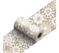 VMDVBNA Frise murale adhesive Bande décorative de ligne taille carreaux, bâton pelage plinthe salle bains, autocollant mural en céramique dosseret cuisine pour Maison(YX-180,10cmX240cmX1roll)