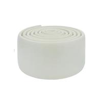 VMDVBNA Frise murale adhesive Ligne de plinthe auto-adhésive for boîtier étanche 10-2M, autocollants muraux 3D, lignes d'angle décoration épaisses Anti-collision pour Maison(Beige,5Rolls- (10M))