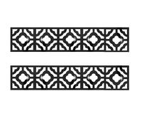 VMDVBNA Frise murale adhesive Miroir autocollant carré auto-adhésif de 5/10CM, ligne taille, autocollants muraux for salon, bande bord plafond, décor d'angle pour Maison(Black 4,10pcs 10x10cm)