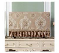 VMDVBNA Housse TV Couverture De Télévision Brodée 32 À 70 Pouces, Tissu Protection Anti-poussière For Capot Simple Et Moderne pour Écran(02,70 inch)