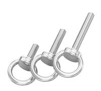 VMDVBNA Œillets de Vis 1 boulon à œil de levage en acier inoxydable M4 M5 M6 M8 M10 M12 M14 M16 M20 M24(M12x25mm)