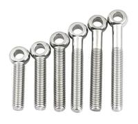 VMDVBNA Œillets de Vis Boulon à œil de poisson en acier inoxydable 304 M5 M6 M8(M6x20mm(8PCS))