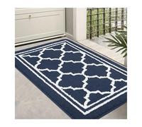 VMDVBNA Paillasson Paillasson d'entrée résistant à la saleté, Tapis de Cuisine Doux et antidérapant, Sol Absorbant for Maison(Light Green,50x80cm (20x31 inch))