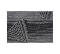 VMDVBNA Paillasson Paillasson Simple et, grattant Le Sable, la poussière, l'entrée, résistant à l'usure, antidérapant, Anneau en Fil de Fer(Grey,80X100cm31.5X39.3in)
