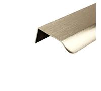 VMDVBNA Poignée invisible Poignées De Meubles Cachées Or Noir Blanc Armoires Cuisine Tire Sans Poinçon For Et Tiroirs Arc Armoire pour Cabinet(Laskine,150mm)