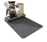 VMDVBNA Tapis de Souris Tapis Absorbant for Machine à café, Grand égouttoir de Cuisine, séchage Rapide pour Bureau Maison(Color3,50x80cm)