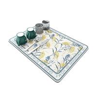 VMDVBNA Tapis de Souris Tapis Absorbant for Machine à café, Grand égouttoir de Cuisine, séchage Rapide pour Bureau Maison(Color1,30x40cm)