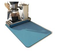 VMDVBNA Tapis de Souris Tapis Absorbant for Machine à café, Grand égouttoir de Cuisine, séchage Rapide pour Bureau Maison(4,40x60cm)