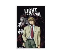 VMEOLLXUU Comics Death Note Characters Art mural, impression photo, décoration moderne pour chambre familiale, 20 x 30 cm