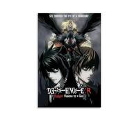 VMEOLLXUU Comics Death Note Characters Group Photos Poster Peinture décorative sur toile, Art mural, pour salon, chambre à coucher, 20 x 30 cm