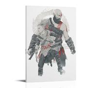 VMEOLLXUU God of War Painting Classics Art Poster Peinture décorative Toile Art mural Salon Poster Chambre Peinture d'art mural Impression d'image moderne Décoration de chambre familiale 08 x 12