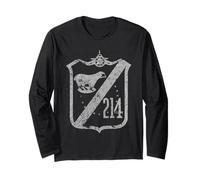 VMF-214 Insigne vintage « Black Sheep Squadron » de la Seconde Guerre mondiale Manche Longue