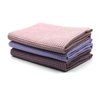 VmG-Store Lot de 3 tissus gaufrés, 0,5 m x 1,5 m, 100 % coton, Tex Standard 100 (lot de 23)