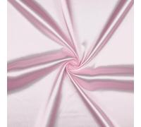 VmG-Store Tissu satin 2m x 146cm Coupon Tissu satiné Aucune coupe au mètre Polyester soyeux pour la couture Tissu décoratif brillant pour vêtements, rideaux, costumes Robe pour dames (013 Hellrosa)