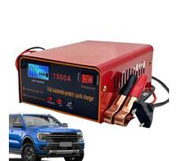 Vmiorzq Chargeur de Batterie Automobile - Chargeur De Batterie pour Motocyclettes,Maintenance Charge Rapide Protection Sécurité Portable pour Tracteur Marine Automobile Camping-Car Tondeuse