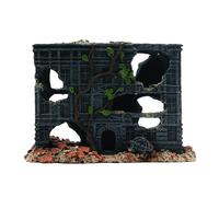 Vmiorzq Décoration pour Aquarium - Maison décorative pour Aquarium - Décoration pour Habitat de Reptile - pour Betta Aquatic Pet Products Home Table Decor