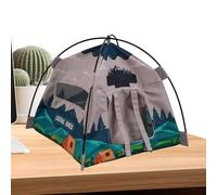 Vmiorzq Tente de Camping pour s | Jouets de Décoration de Chambre Miniature Réaliste | Accessoires de Tente de Jeu pour Filles - pour Filles Collectionneurs Chambre Salle de Jeu Étagère Bureau