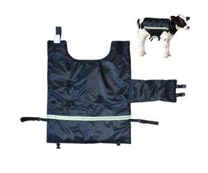 Vmiorzq Veste pour Veau - Veste Isolante Réchauffante - Couverture Chauffante pour Veau | pour l'hiver Et Le Temps Froid en Extérieur pour Bétail Chèvres Moutons Chevaux Bovins Vaches