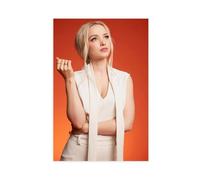 VMLLKUX Poster acteur et chanteur Dove Cameron (10) sur toile pour décoration murale de salon, chambre à coucher (50 x 75 cm)