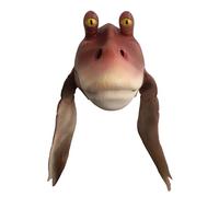 Vmlxgdux Jar Binks Masque en latex Alien Coaplay pour costume d'Halloween pour adulte