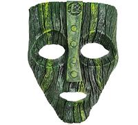 Vmlxgdux The Mask Jim Carrey Deluxe Loki Masque en latex pour déguisement d'Halloween
