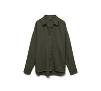 Vero Moda Melaney Queeny Long Sleeve Shirt Vert M Femme