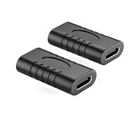 VMOJO Adaptateur USBC femelle vers femelle coupleur USBC USB 3.0 10 Gbits prend en charge la charge rapide et le transfert de données port d'extension pour S21, S20, Note 20, Mate 40, Pixel [2