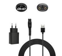 Vmoomax Bloc d'alimentation USB 5V pour rasoir Philips OneBlade & Bodygroom avec câble de charge de 1,5 m Convient pour QP2824 QP2734 QP2724 QP2834 QP1924 QP4631 MG7930 MG7962 S5887 S5889