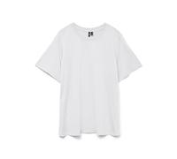 Vmpaulina Ss T-shirt Ga JRS Noos Cur - Grande taille, Blanc éclatant., S