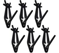 VMSIXVM Support mural européen en forme de tête de mort pour accrocher une tête de cerf, une corne de pronghorn et d'autres petits crânes, supports muraux avec kits d'installation facile