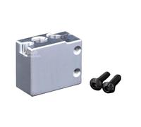 VmugDVoqb Bloc Chauffant pour imprimante 3D Hotend, Compatible avec Le Kit de Mise à Niveau de la Cartouche de thermistance PT100 pour imprimante Delta I3 DIY(3pc heatblock)