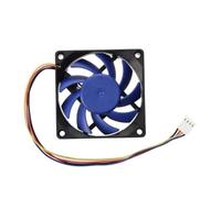 VmugDVoqb Boîtier d'ordinateur 12V DC 32 70 Mm, 4 Broches, CFM PWM, Ventilateur CPU, Compatible avec Les Ordinateurs de Bureau(Black)