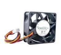 VmugDVoqb Ventilateur de Refroidissement 60mm 60x60x25mm DC12V 0,23a 3000 TR/Min Compatible avec Le châssis du Chargeur d'alimentation CPU(CPU 3pin)
