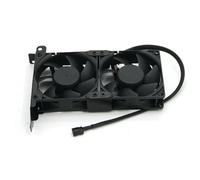 VmugDVoqb Ventilateur de Refroidissement GPU 8025, Prise MOLEX 4 Broches, Compatible avec PC VGA PCI GPU Compagnon, 2 Ventilateurs, 3 Ventilateurs en Option(2 Fans 3 PIN Plug)