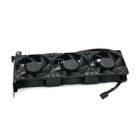 VmugDVoqb Ventilateur de Refroidissement GPU 8025, Prise MOLEX 4 Broches, Compatible avec PC VGA PCI GPU Compagnon, 2 Ventilateurs, 3 Ventilateurs en Option(3 Fans 3 PIN Plug)