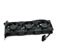 VmugDVoqb Ventilateur de Refroidissement GPU 8025, Prise MOLEX 4 Broches, Compatible avec PC VGA PCI GPU Compagnon, 2 Ventilateurs, 3 Ventilateurs en Option(3 Fans MOLEX 4Pin)