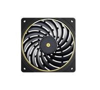 VmugDVoqb Ventilateur de Refroidissement pour châssis de 12cm, 120x120x15mm, LCP, Double roulements à Billes, Cadre PPS à Faible Bruit(TL-B12015 Extrem)