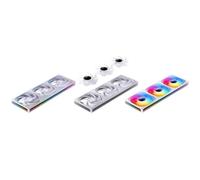 VmugDVoqb Ventilateur de Tour d'ordinateur 140mm 5V ARGB PWM Ventilateur de Refroidissement à Rotation Inverse Lot de 2 Compatible avec Jonsbo ZA-420/140(ZA-420W)