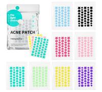 VMUTGA 320 Pièces Patch Boutons Acne, 3 Tailles Patch Acne Pimple Étoile Anti-Acné Patch Imperméable Autocollants Hydrocolloïde avec L'huile Tea Tree Acide Salicylique Acné Patch pour Jour et Nuit