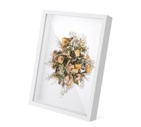 VMUTGA Cadre 3D Profond 20 x 29cm A4, Cadre Photo à Remplir en Bois, Boîte D'Ombre pour Photos, Bouquet, Souvenirs, Médailles - Bricolage et Décoration