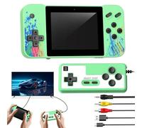 Vmxlso Console Portable, écran Couleur de 3,5 Pouces, Console de Jeux Portable Préchargée avec 800 Jeux Classiques, Console Portable Retrogaming, Console Retrogaming Portable pour Enfants, Adultes