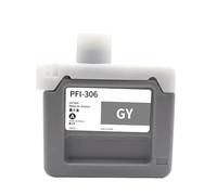 VMZSYYXXJ Cartouche d'encre 330ML PFI306 PFI 306 PFI-306, Compatible avec imprimante IPF8400S IPF9400S IPF8400 IPF9400 IPF8300(PFI-306-1 GY)