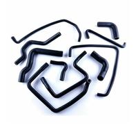 VNABIA Durites radiateur Compatible avec Peugeot 205 pour GTI CTI 1.6L 1.9L 309 pour GTI 8V Voiture Tuyau Liquide Refroidissement en Silicone Radiateur Kit Tuyau Radiateur pour Réservoir d'eau(Black)