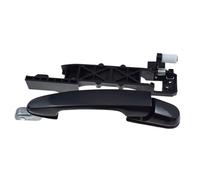 VNABIA Support poignée porte Côté Compatible Avec Hyundai Pour Tucson 2.0L 2.7L 2004 2005 2006 2007 2008 2009 826552E000 Poignée De Porte Extérieure Avec Cadre Enjoliveur Base(2 Pcs Rear Right)