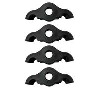 Vnakrny Lot de 4 patins antidérapants pour entraînement de vélo Wahoo Kickr Core - Pour vélo d'intérieur Wahoo Kickr Core