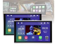 VNATWGOO 2 éCrans D'Appuie-TêTe De Voiture 10,1 Et 11,6 Pouces, éCran Tactile IPS, Lecteur pour SièGes ArrièRe, Carplay sans Fil Et Android Auto,10.1Inch