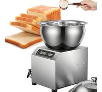 VNATWGOO Mélangeur à Pâte Électrique avec Fermentation, Pétrin Professionnel avec Bol Inoxydable, pour Pain et Pizza 5KG